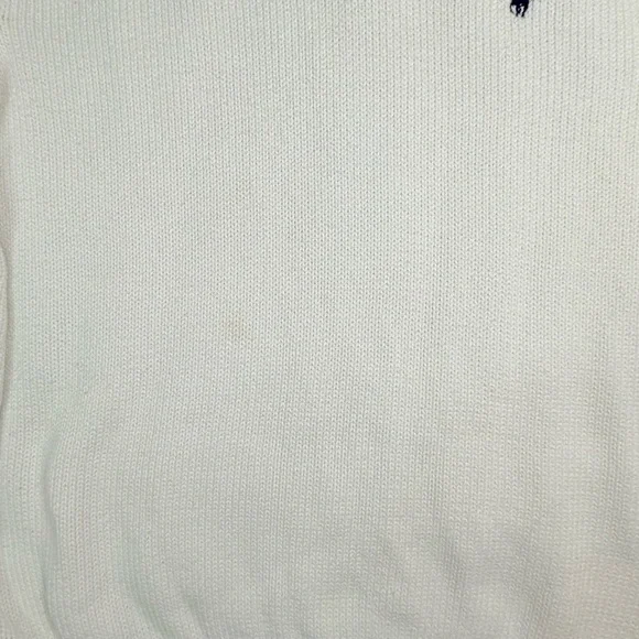 Polo by Ralph Lauren Men's Cream Zip-Up Sweater - Picture 4 of 4